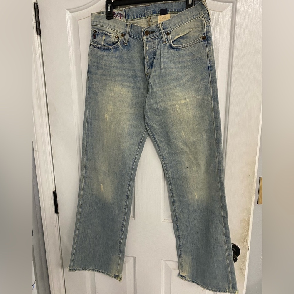 Abercrombie and fitch Men's Light Blue Jeans size waist 30 long 32